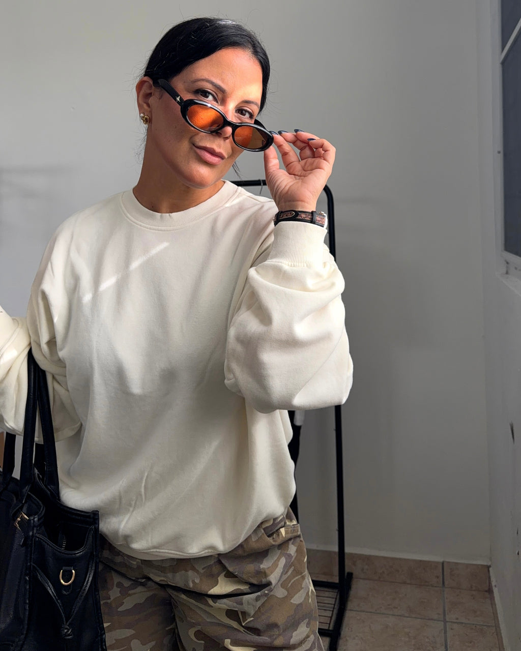 Cream Sweatshirt