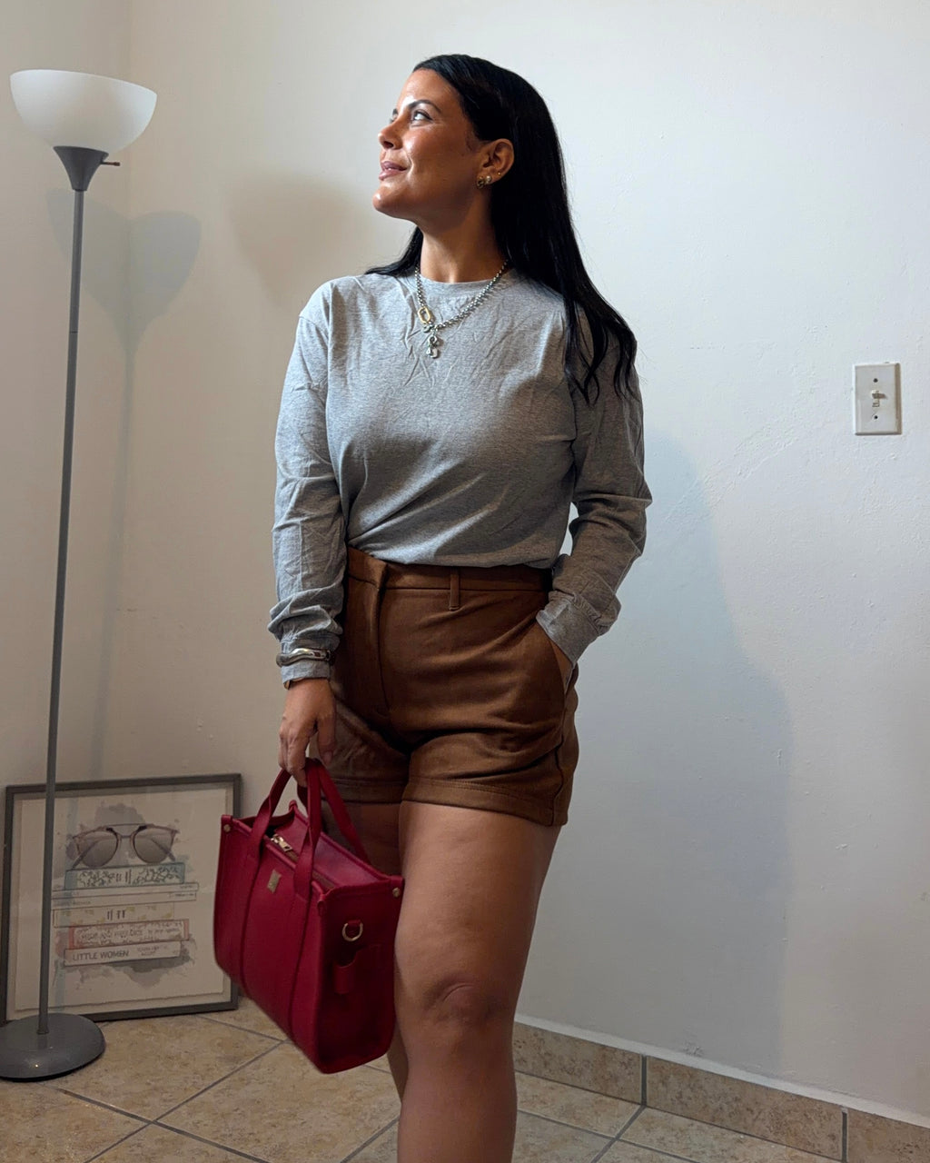 SUEDE SHORTS